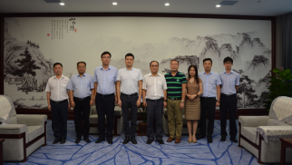 四川省武胜县县委书记毛加庆等一行莅临best365英国体育在线